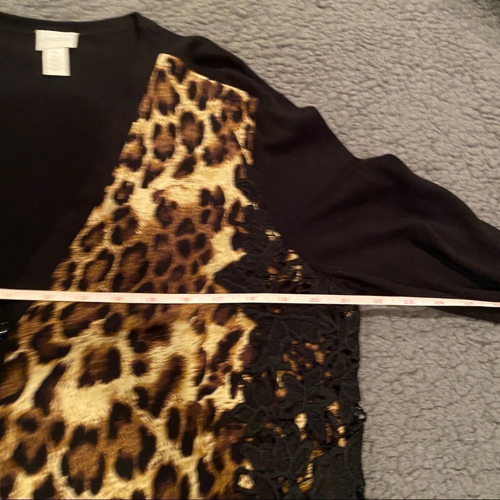 Chico’s Leopard Print Cardigan - Picture 11 of 15
